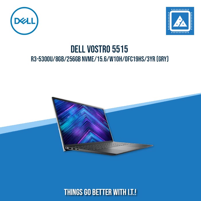 DELL VOSTRO 5515 R3-5300U/8GB/256GB NVME | BEST FOR STUDENTS LAPTOP DELL VOSTRO 5515 R3-5300U/8GB/256GB NVME | BEST FOR STUDENTS LAPTOP